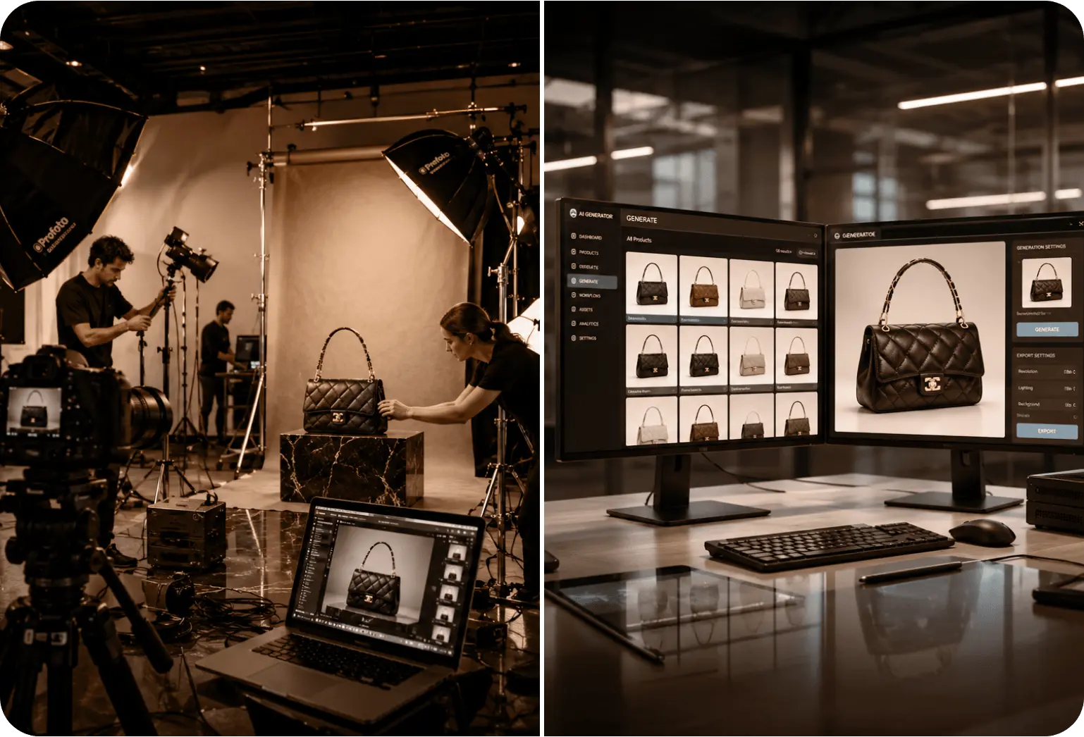 Average Cost: traditional studio shoots vs NeoModel